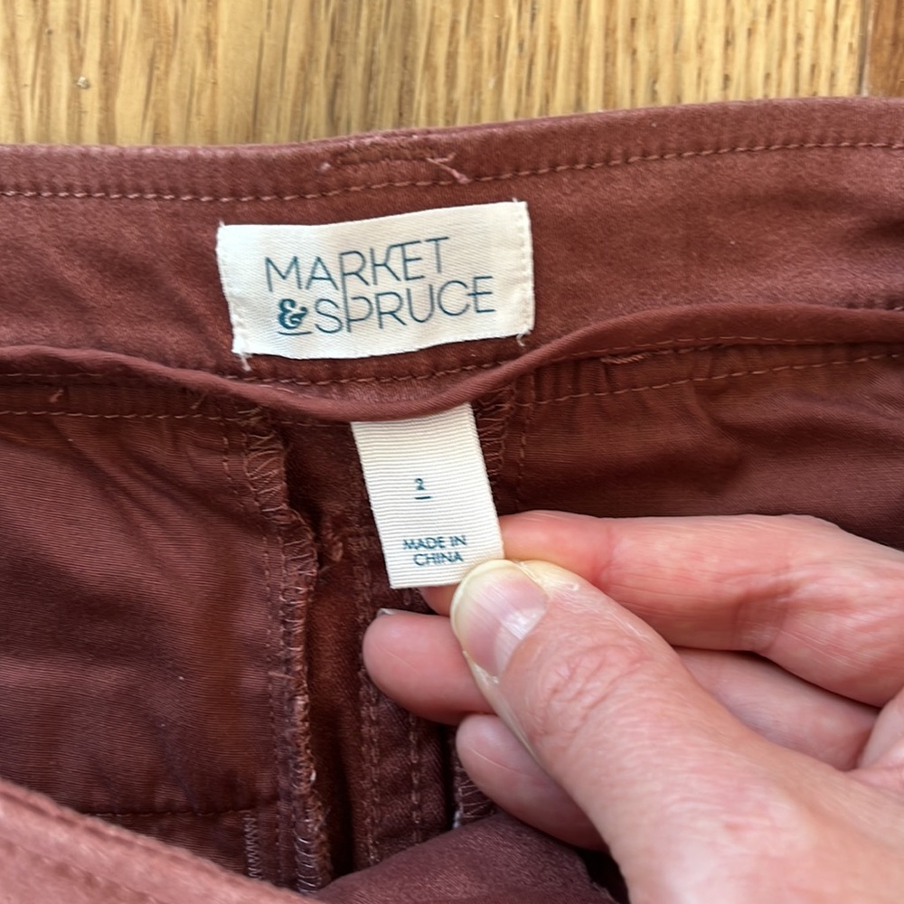 Market & Spruce cropped pant - Picture 3 of 7
